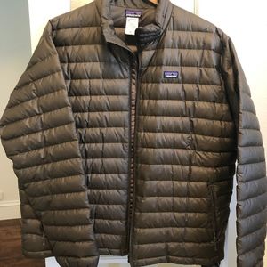 Patagonia M Down Sweater Jacket - Like New - Green